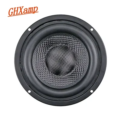 5.25 Inch Glassfiber Subwoofer Speaker 60W Home Theater Car Audio Modification Upgrade High-power HIFI Sound 4ohm 50HZ 1PCS
