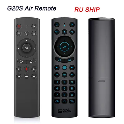 G20S G20S PRO BT Gyro Smart Voice Remote Control G20 IR Learning 2.4G Wireless Fly Air Mouse For X96