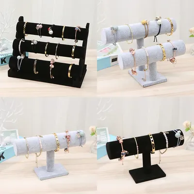 Velvet Bracelet Watch Jewelry Rack Headstring Jewelry Display Rack Bracelet Display Rack
