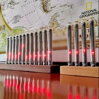 Upgraded Version L12-Bit RGB Pickup Level Light LED Display Sound Level Meter Music Indicator Desktop Light