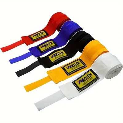 2PCS 1.5/2/3/5M Boxing Training Bandages Cotton Sports Bandages Sanda Kick Boxing Mma Hand Gloves