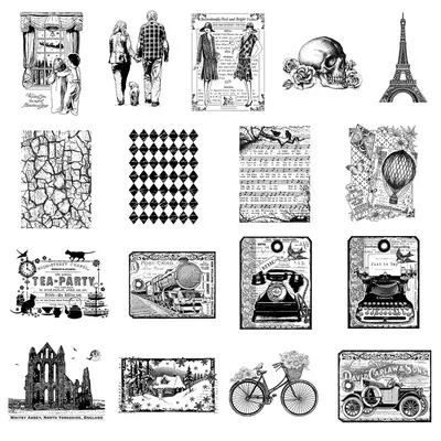 New Arrival Background Clear Stamps 2022 For Scrapbooking Paper Making Building Car Account Craft