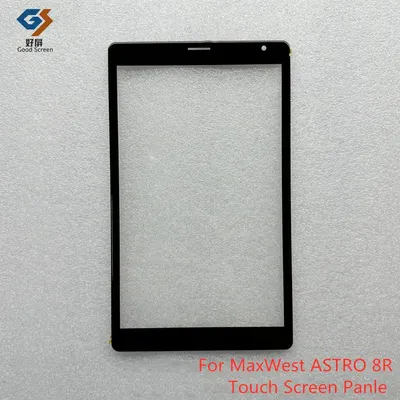 Black New 8 Inch For MaxWest ASTRO 8R Tablet PC Capacitive Touch Screen Digitizer Sensor External