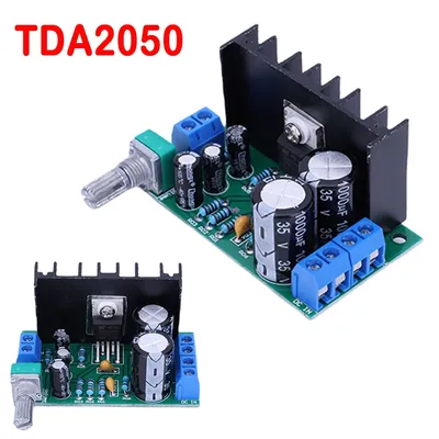 TDA2050 Mono Audio Power Amplifier Board 1-2A Audio Amplifier Module 10-100W Stereo Power Amplifier