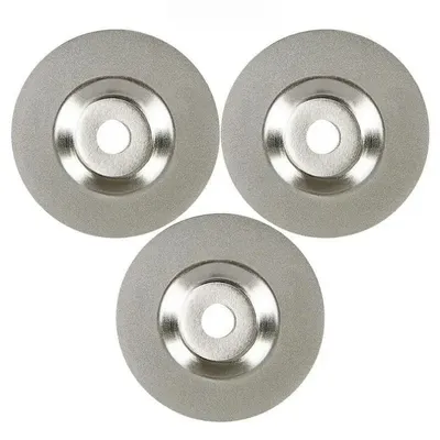 3Pcs Diamond Sharpening Wheel 100mm 400/600/800 Grits Emery Sharpening Disc Abrasive Disc Angle Grinding Wheel Sharpener Wheels