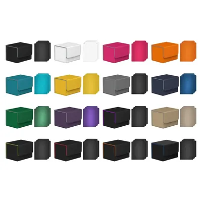Card Deck Box Collectible Cards Container with Magnetic Closure Card Deck Storage Box for Sports