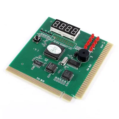 AK PCI & ISA Motherboard Tester Diagnostics Display 4-Digit PC Computer Mother Board Debug Post Card