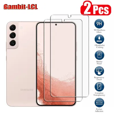9H Original Protection Tempered Glass For Samsung Galaxy S22+ S22 Plus GalaxyS22 S22Plus Screen