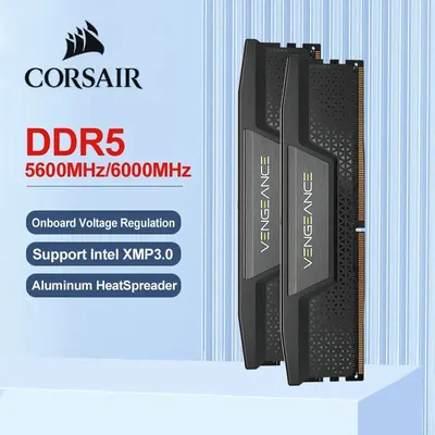 CORSAIR VENGEANCE DDR5 RAM 16GB 5600MHz 6000MHz 6400MHz Intel XMP ICUE Compatible Computer Memory -