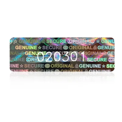 280/550pcs hologram security seal stickers laser tamper proof original Genuine labels warranty void