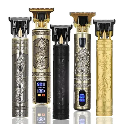 Hot Sale Vintage T9 Electric Cordless Hair Cutting Machine Professional Hair Barber Trimmer For Men