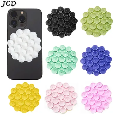 JCD Portable Silicone Suction Cup Phone Mount Mini Suction Sticker Mount Car Navigation Bracket