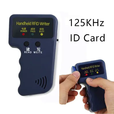 RFID Duplicator ID Card Reader 125KHz EM4100 Copier Writer Video Programmer T5577 Rewritable ID