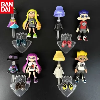 Bandai Splatoon Splatoon Re-dressed Movable Replica Character Splatoon Genuine Bulk Boxless Perfectionists Please Do Not Disturb
