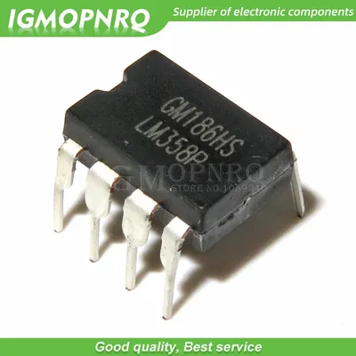 10pcs LM324 LM358 LM339 LM386 LM324N LM339N LM358P LM386N LM393P DIP8 Operational Amplifiers - Op