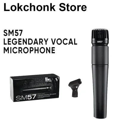 Metal SM57 Cardioid Dynamic Microphone For Stage Singing Professional Wired Microphone for Shure