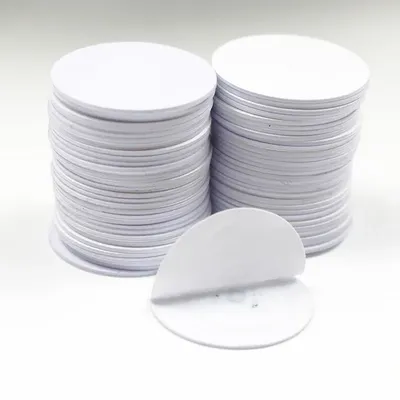 25mm 13.56Mhz NFC Sticker Adhesive Coin Cards Tags NFC 213 NFC215 NFC216 PVC Waterproof For All NFC