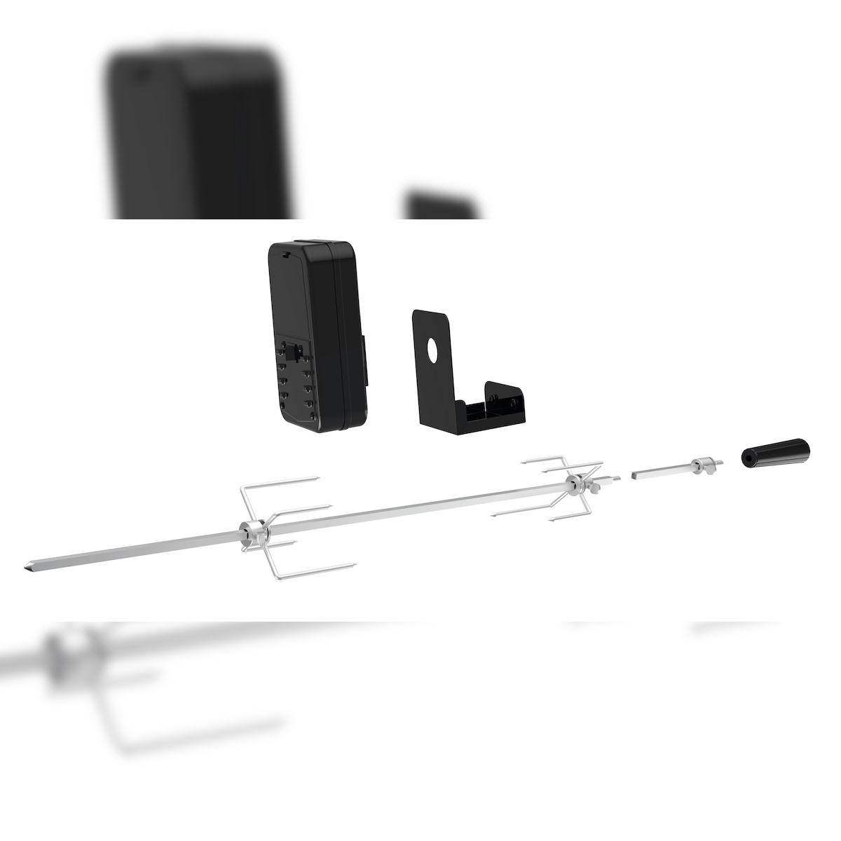 tepro Universal Grillspiess-Set für Batteriebetrieb Image