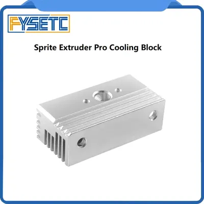 FYSETC Sprite Extruder Pro Cooling Block 41mm*20mm*13mm Heat Sink for Ender3 S1 Plus Pro/CR10 Smart