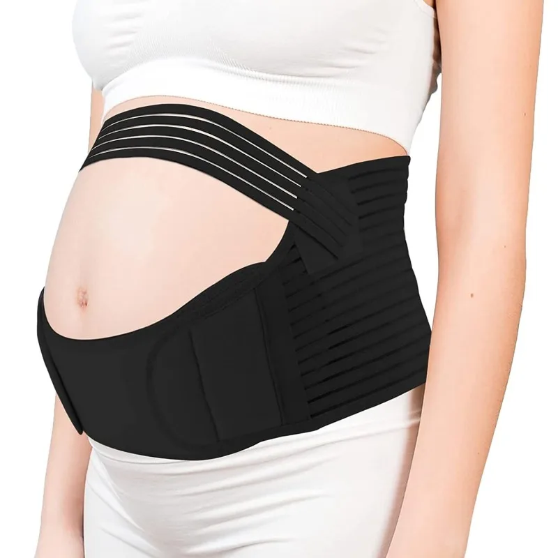 Breathable and Adjustable Pregnant Woman Support Belt Waist Support Waist Contraction Prenatal Belt Postpartum Belt