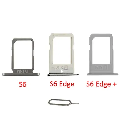 SIM Card Chip Tray For Samsung S6 Edge Plus S6+ G920 G925 G928 Phone New SIM Micro SD Card Slot