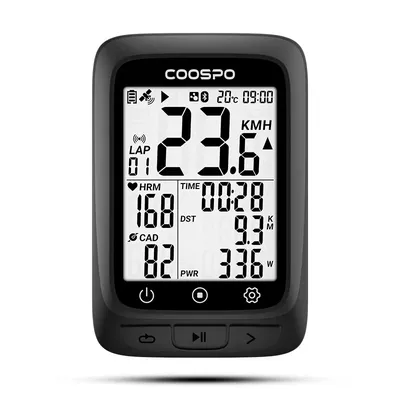 COOSPO BC26/BC107 Bike Computer GPS Wireless Bicycle Cycling Odometer Speedometer 2.4"FSTN