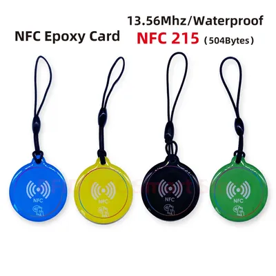 NFC Dripping Card 13.56Mhz Smart Card 504Bytes Nt/ag 215 Tag Card Smart Business Card For All NFC Enabled Phone