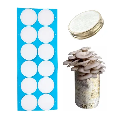 Filter Paper Stickers 76.2mm 59mm 0.22 μm Filter Disc Mushroom Applied Under for Mushroom