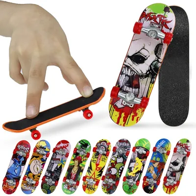 1/3pcs Mini Professional Skate Board Toys Cool Finger Sports Plastic Skateboards Creative Fingertip