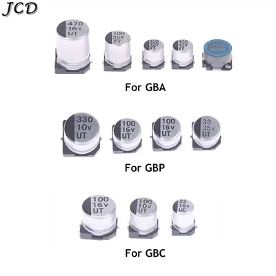JCD Mainboard Capacitor for Gameboy Advance GBA for Gameboy Pocket GBP for Gameboy Color GBC board