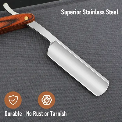 Professional Barbershop Men's Shaver Straight Edge Barber Razor Knives Manual Beard Shaving Care
