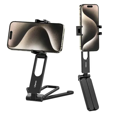 Ulanzi MA26 Foldable Phone Tripod Mini Pocket Tripod for Phone Vertical Horizontal Shooting