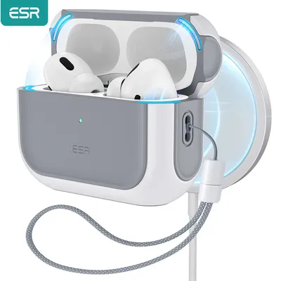 ESR for AirPods Pro 2 Case with Lanyard Compatible with Airpods Pro 2023/2022/2019 MagSafe Cover
