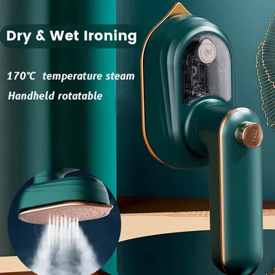 Mini Garment Steamer Steam Iron Handheld Portable Home Travelling For Clothes Ironing Wet Dry