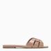 Slide Nu Pieds 05 Tribute Dark Patent - Brown - Saint Laurent Flats