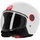 Acerbis Brezza Casco Jet, bianco, dimensione XL