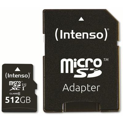 Intenso - MicroSDXC Card 3423493, uhs-i, 512 gb