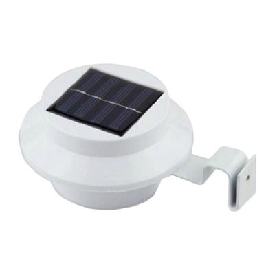 Solarleuchte Dachrinnenleuchte 2er Set led Außenlampe Gartenbeleuchtung 12 x 6cm Weiß, Image