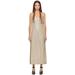 Beige Alias Midi Dress