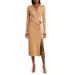 Carmen Belted Long Sleeve Sweater Dress