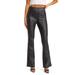 Hoyt Mini Bootcut Faux Leather Pants