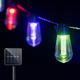 Solar Bulb String Lights Outdoor Solar Waterproof Retro Bulb Fairy String Lights 3M-10LEDs 5M-20LEDs 7M-30LEDs for Cafe Wedding Party Patio Holiday Decoration IP65 Garden Light