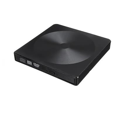 Portable CD/DVD Burner with USB 3.0 Type-C Port for Mac Windows Linux