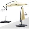 Maxxgarden - Parasol Déporté Inclinable 3M - protection uv - avec Tuiles - avec Housse de