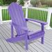 Rosecliff Heights Swipe Adirondack Chair Plastic/Resin | Wayfair 46E09CDC579F41C98F639F481B12F13C