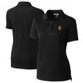 Women's Cutter & Buck Black Tennessee Volunteers Vault DryTec Advantage Tri-Blend Pique Womens Polo