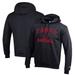 Men's Champion Black Tampa Spartans Icon Baseball Powerblend Pullover Hoodie