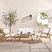 Ivy Bronx Makhel 4 - Person Outdoor Seating Group w/ Cushions | Wayfair 4315D1A830E1410398C77A831FDA5AD7