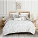 Winston Porter 7 PCS Floral Print Comforter Set Botanical Embroidered Bed In A Bag | King Comforter + 6 Additional Pieces | Wayfair