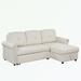 Multi Color Sectional - Latitude Run® Mantador 2 - Piece Upholstered Sectional Velvet | 35.8 H x 53.9 W x 42.9 D in | Wayfair